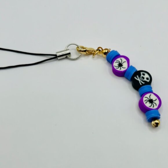 HALLOWEEN Accessory Set PLANCHETTE Earrings, Keychain, Phone Charm SCARY - Picture 4 of 4